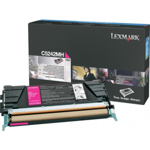 Lexmark C5242MH purpurová - originál