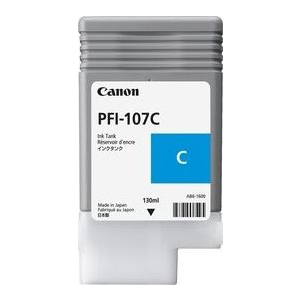 Canon PFI107C azúrová  - originál