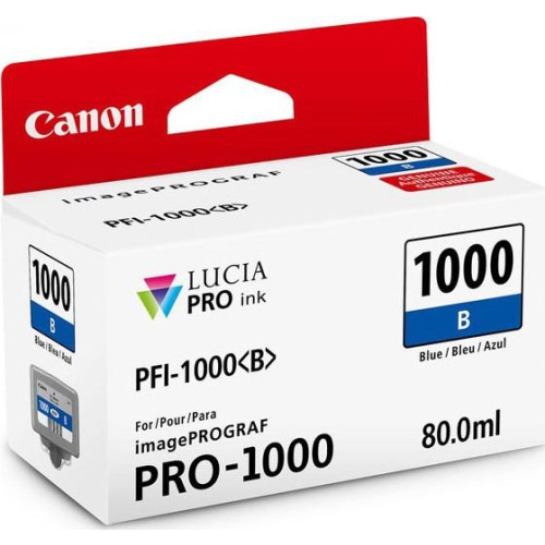 Canon PFI-1000 (0555C001) modrá (blue) - originál