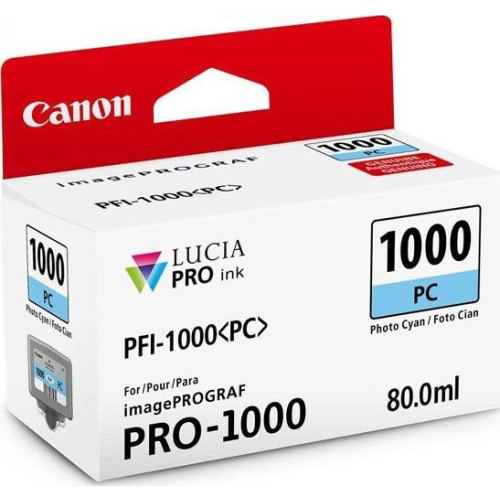Canon PFI-1000 (0550C001) fotografická azúrová - originál