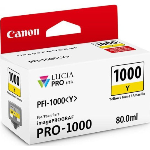 Canon PFI-1000 (0549C001) žltá - originál