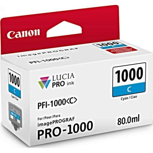 Canon PFI-1000 (0547C001) azúrová - originál