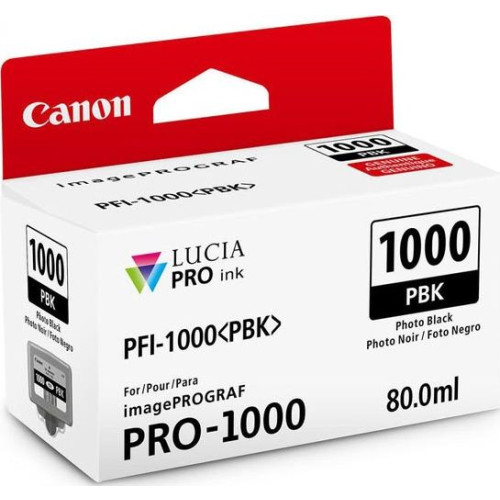 Canon PFI-1000 (0546C001) fotografická čierna - originál