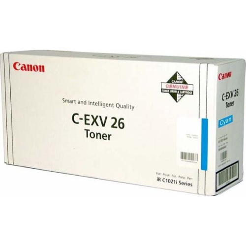 Canon C-EXV26 azúrová  - originál