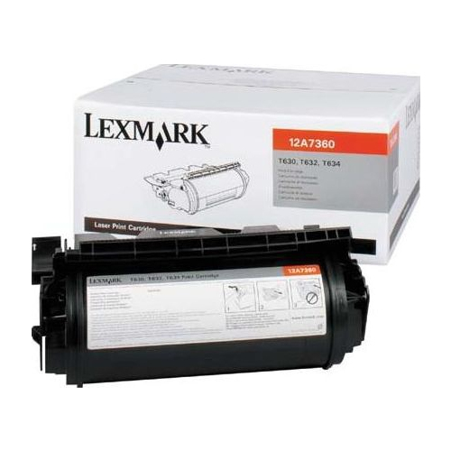 Lexmark 12A7360 čierna - originál