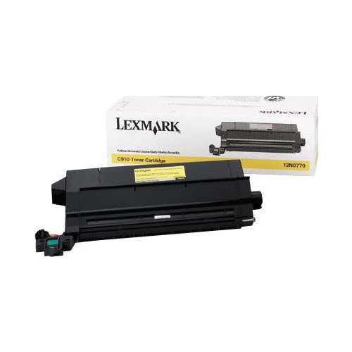 Lexmark 12N0770 žltá - originál