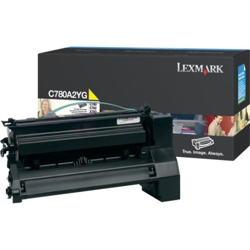 Lexmark C780A2YG žltá - originál
