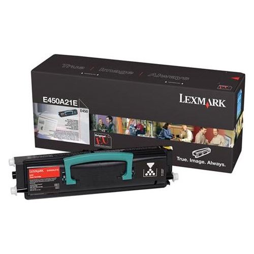 Lexmark E450A21E čierna - originál