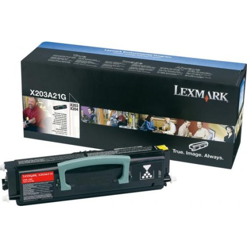 Lexmark X203A21G čierna - originál