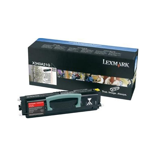 Lexmark X340A21G čierna - originál
