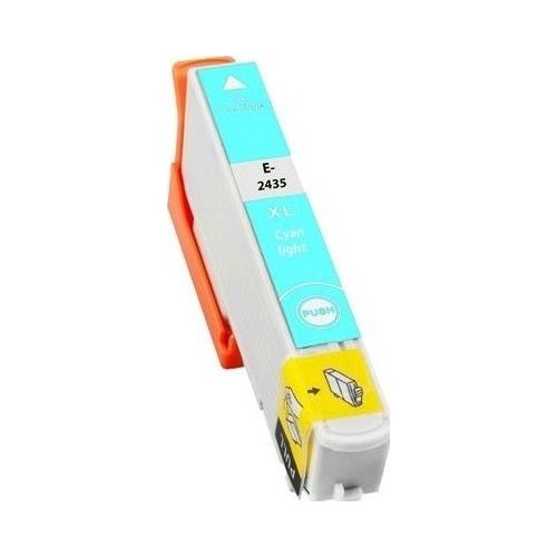 Epson T2435 svetlá azúrová  - kompatibilný
