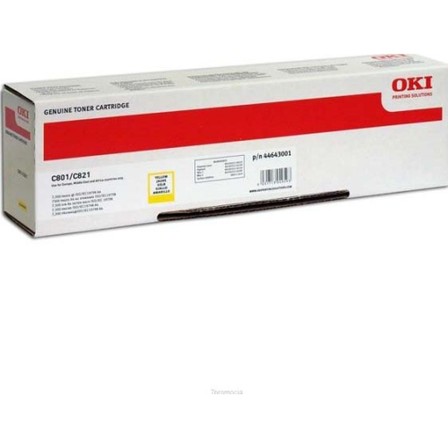 OKI 44643001 žltá - originál