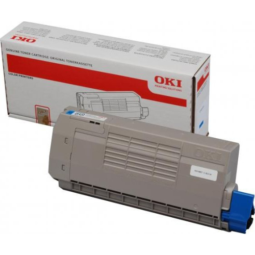 OKI 44318607 azúrová - originál