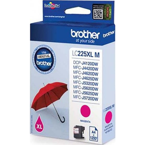 Brother LC-225XLM purpurová  - originál