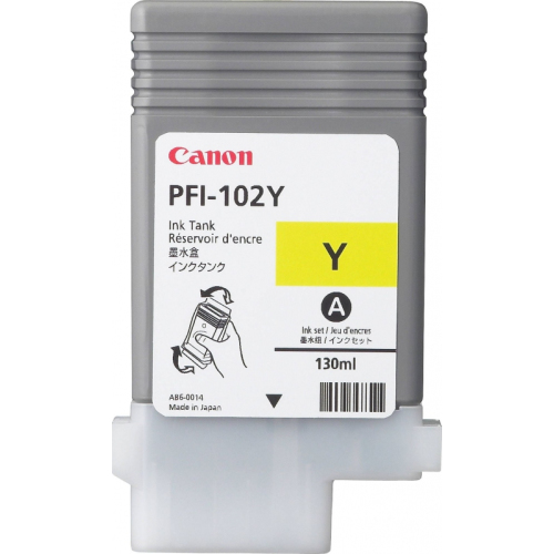 Canon PFI102Y žltá  - originál