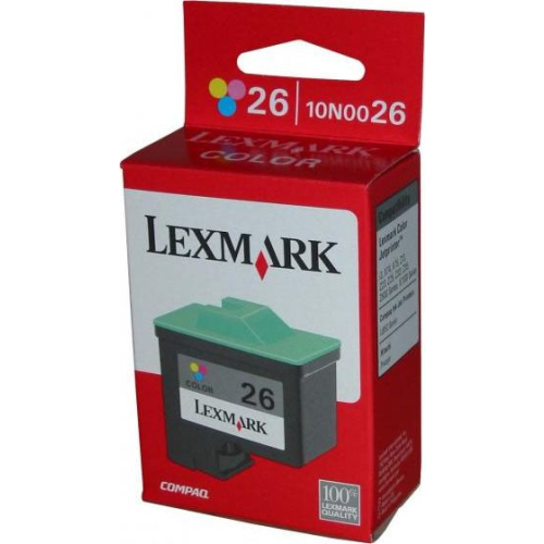 Lexmark 10N0026E #26 farebná - originál