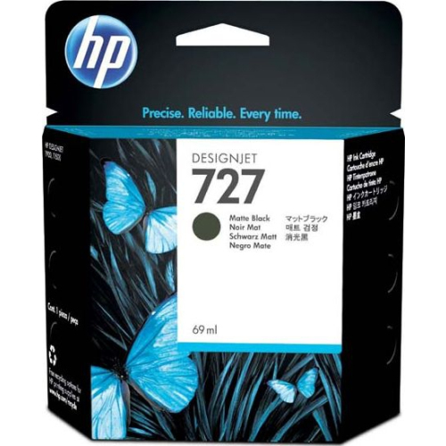 HP B3P22A no.727 tmavá čierna - originál