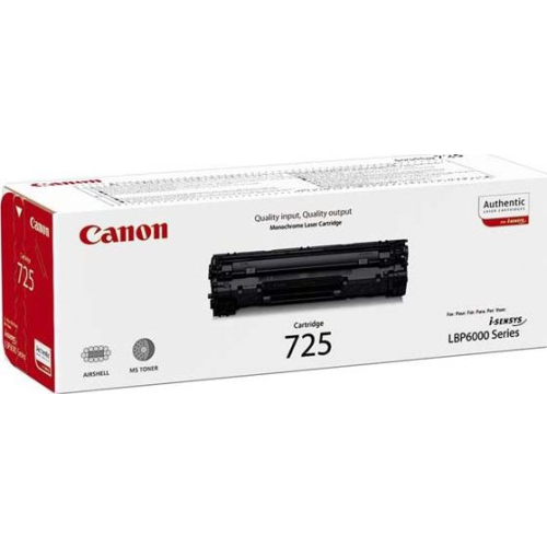 Canon CRG725 čierna  - originál