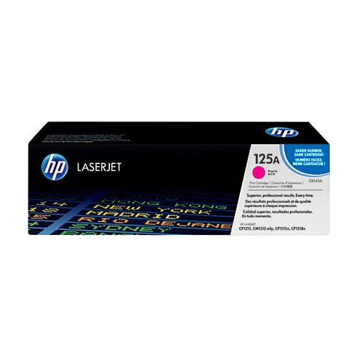 HP CB543A purpurová  - originál