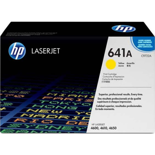 HP C9722A žltá  - originál