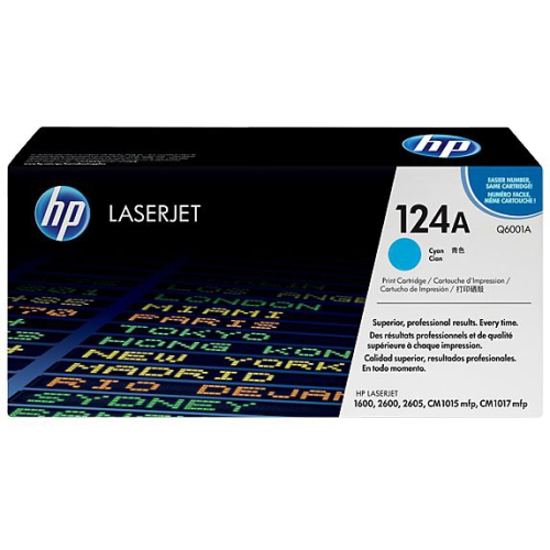HP Q6001A azúrová - originál