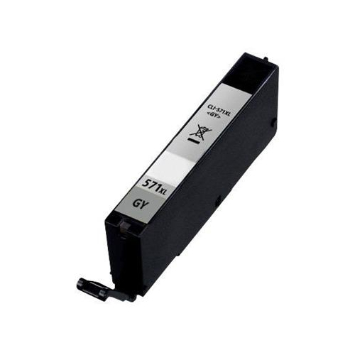 Canon CLI-571XL sivá  - kompatibilný