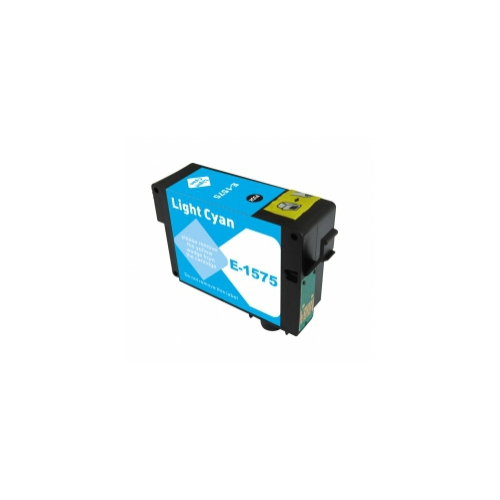 Epson T1575 svetlá azúrová  - kompatibilný