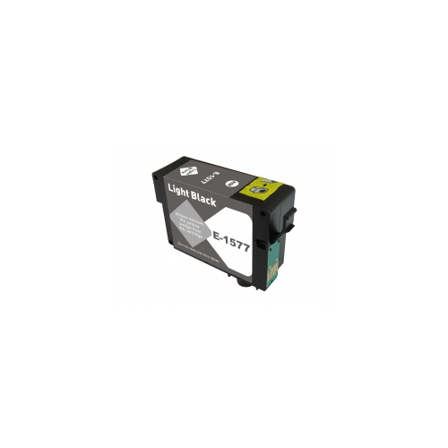 Epson T1577 svetlá čierna  - kompatibilný