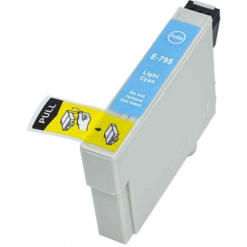 Epson T0795 svetlá azúrová  - kompatibilný