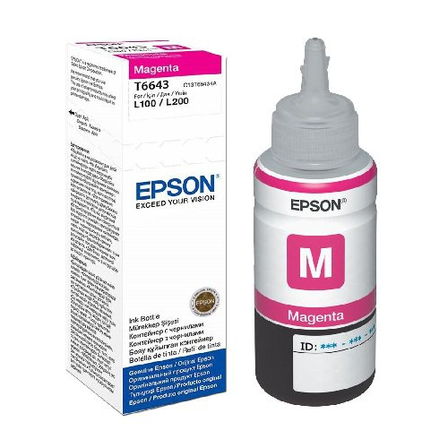Epson C13T66434A (T6643) purpurová  - originál