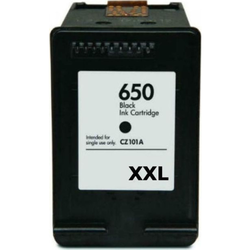 HP 650 XXL čierna  (CZ101AE) - kompatibilný