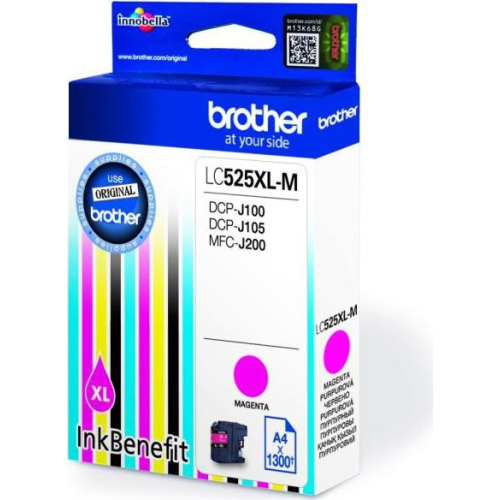 Brother LC-525XLM purpurová  - originál