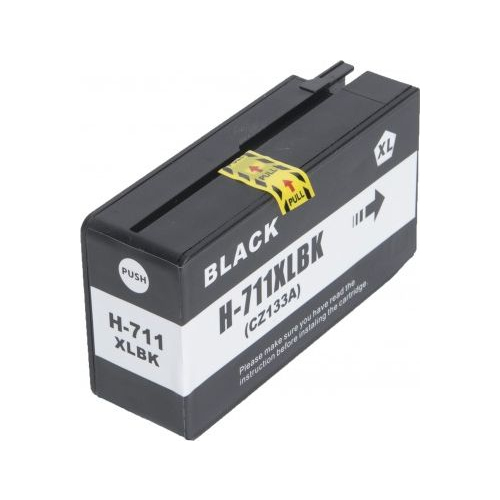 HP 711XL (CZ133A) čierna - kompatibilný