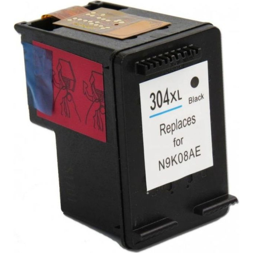 HP 304XL (N9K08AE) čierna - kompatibilný