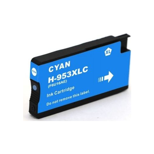 HP 953XL (F6U16AE) azúrová - kompatibilný