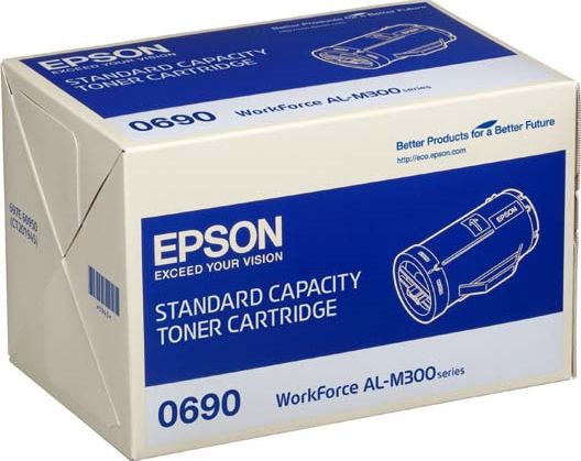 Laserové tonery - Epson C13S050690 čierna - originál