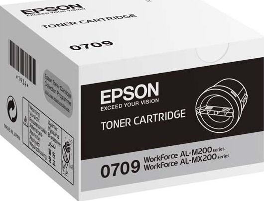 Laserové tonery - Epson C13S050709 čierna - originál