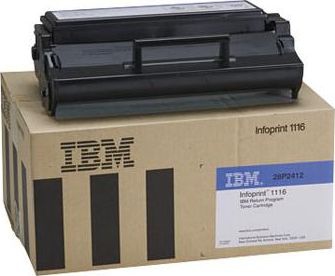 Laserové tonery - IBM 28P2412 čierna - originál