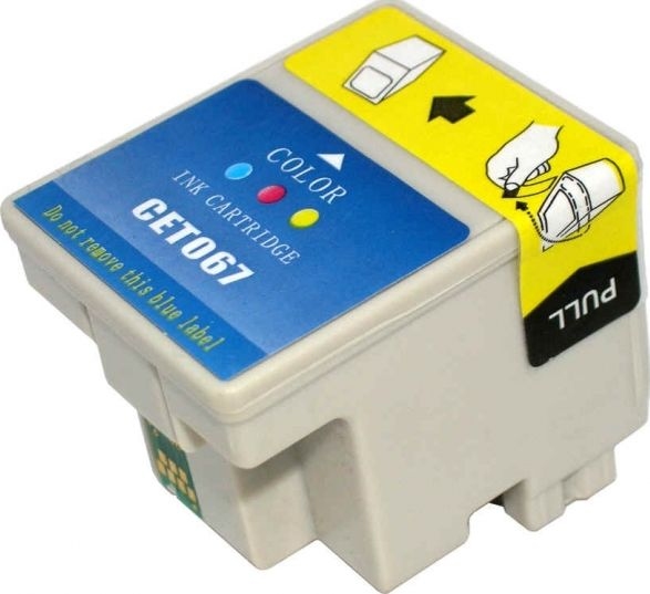 Atramentové kazety - Epson T067 farebná (color) - kompatibilný
