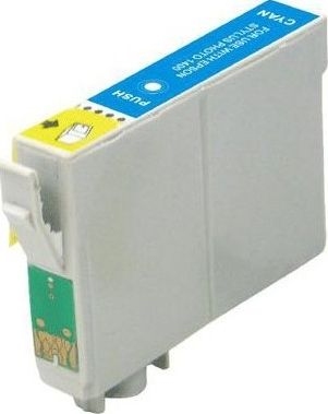Atramentové kazety - Epson T0712 azúrová  - kompatibilný