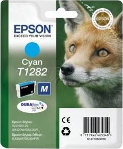 Atramentové kazety - Epson T1282 azúrová  - originál