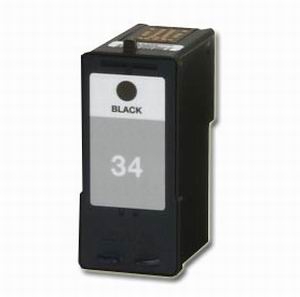 Atramentové kazety - Lexmark 18C0034E (34) čierna - kompatibilný