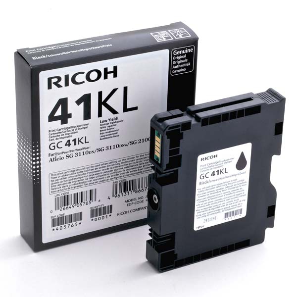 Atramentové kazety - Ricoh 405765 (41XL) čierna  - originál