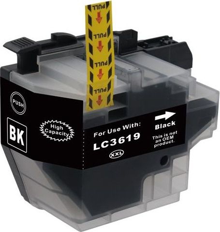 Atramentové kazety - Brother LC-3619XL čierna  - kompatibilný