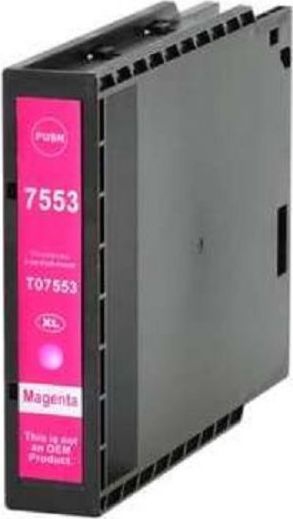 Atramentové kazety - Epson T7553XL purpurová - kompatibilný