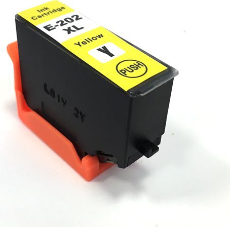 Atramentové kazety - Epson T202XL žltá  - kompatibilný