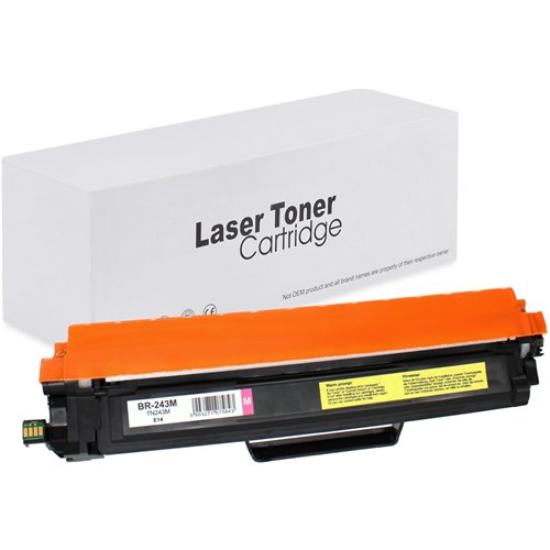 Laserové tonery - Brother TN-243 purpurová - kompatibilný