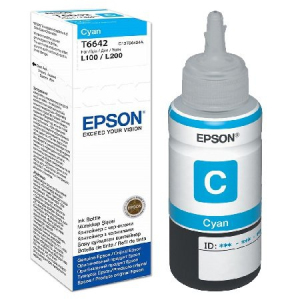 Epson C13T66424A (T6642) azúrová  - originál