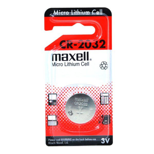 Batéria líthiová, CR2032, 3V, Maxell, blister, 1-pack