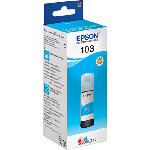 Epson 103 (C13T00S24A) azúrová - originál